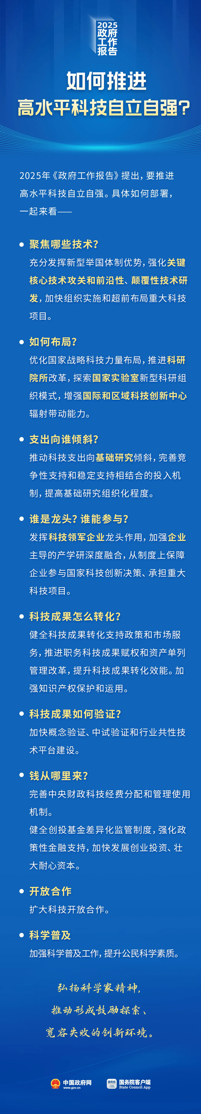 推进高水平科技自立自强！最新部署→